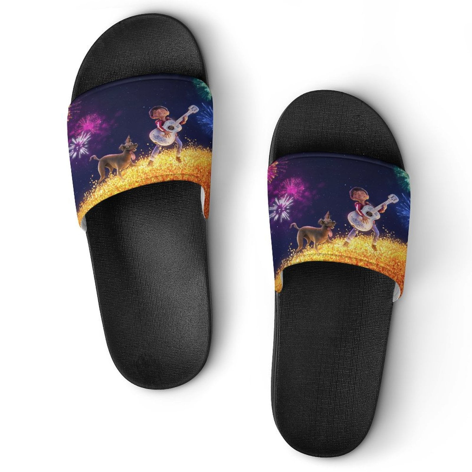 CoCo Home Slippers Slide Sandals, Casual Pool Slide Outdoor, Slip-On ...