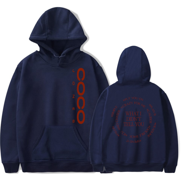 CoCo Jones Merch Hoodie What I Didn't Tell You Hoodies Men Women Long Sleeve Sweatshirt Streetwear Pullover Top