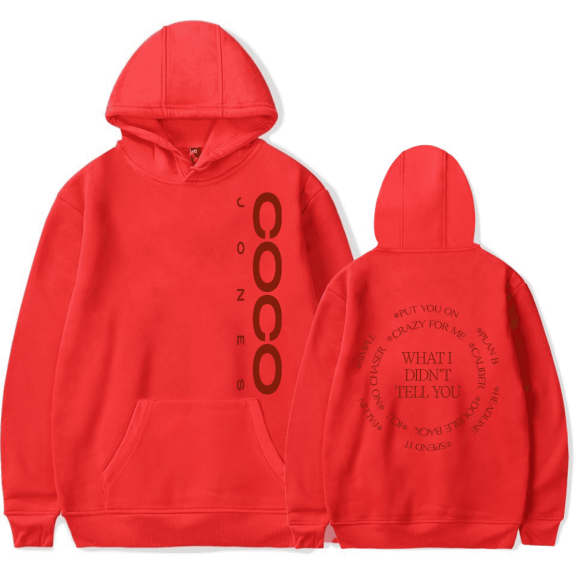CoCo Jones Merch Hoodie What I Didn't Tell You Hoodies Men Women Long Sleeve Sweatshirt Streetwear Pullover Top