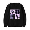 thumbnail image 1 of CoCo Jones Merch Sweatshirt Coco Purple Photo Crewneck Unisex Long Sleeve Hoodie Streetwear Pullover Top, 1 of 3