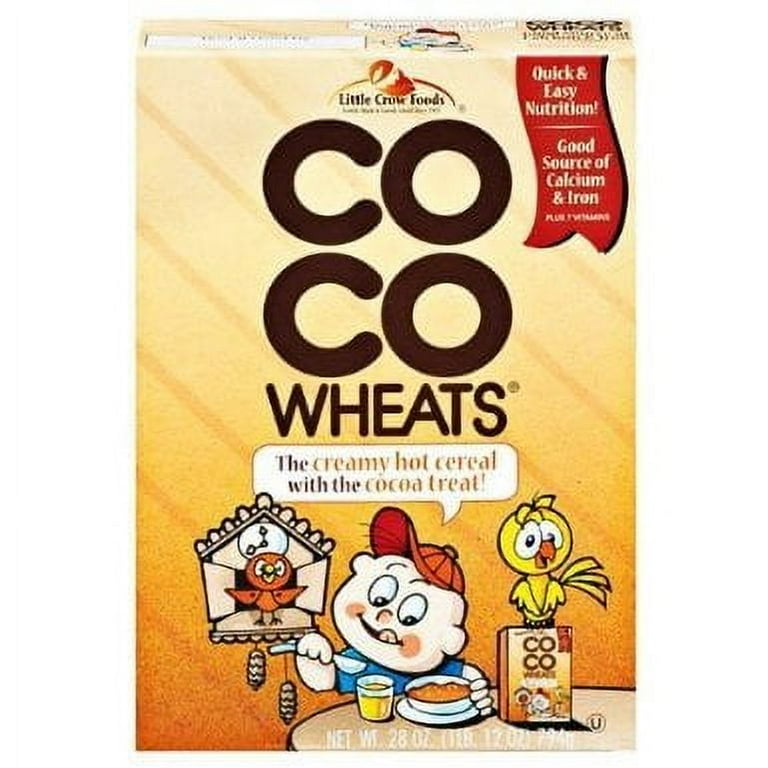 CoCo Wheats Hot Cereal AIF4 Cocoa 28 oz - Walmart.com