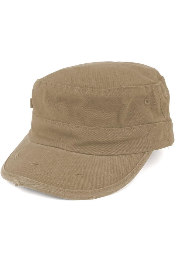 ARMYCREW Washed Cotton Army BDU Style Fitted Military Cap