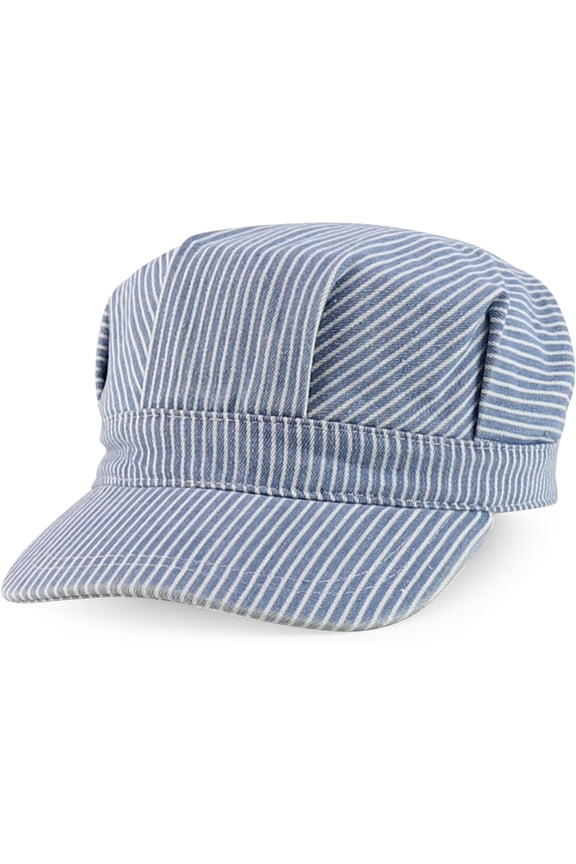 Armycrew Classic Cotton Train Engineer Conductor Adjustable Cap
