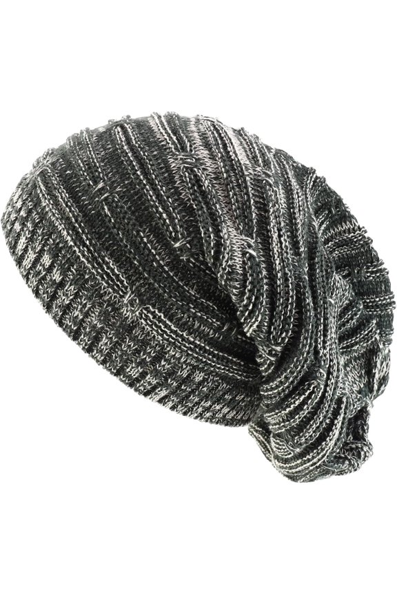 Armycrew Oversized Dreadlock Deep Crown Knit Long Beanie
