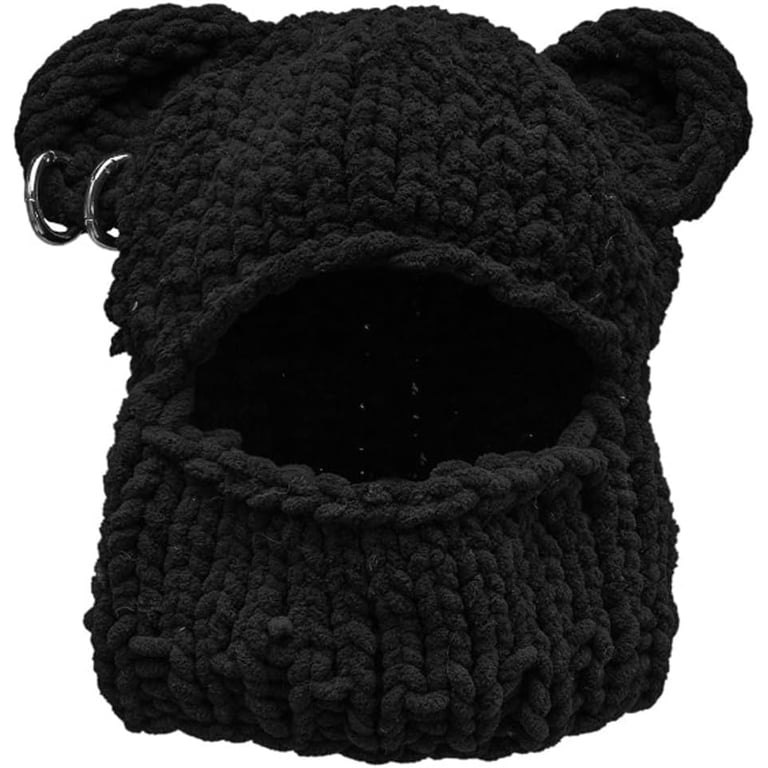 CoCoMangos Balaclava Face Mask Women Men Y2k Ski Mask Knit  display picture 1