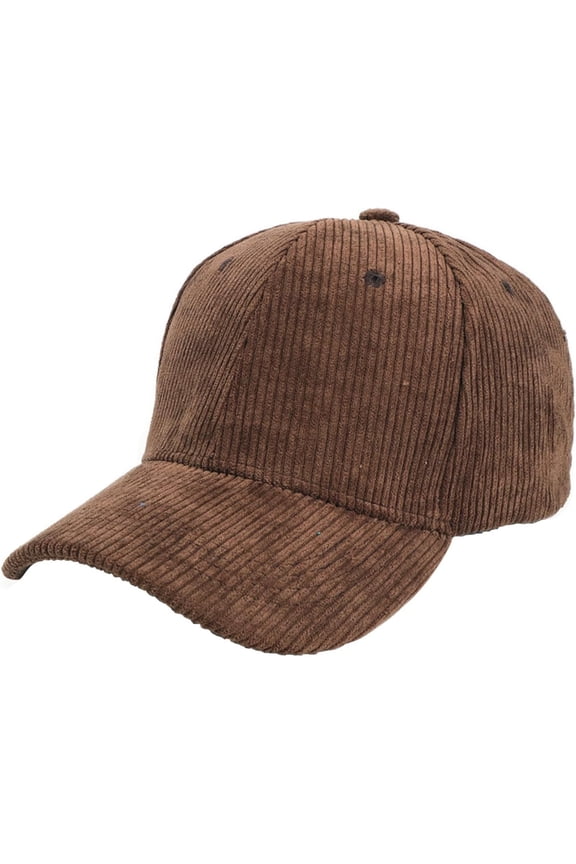 Baseball Cap, Male Female Neutral Summer Solid Baseball Caps Corduroy Hat Visors Trucker Hat, Top Hats for Women Coffee