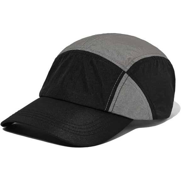 CoCoMangos Baseball Cap Quick Dry Outdoor Sports Run Cap Curved Brim 5 Panel Hat Lightweight Unstructured Sun Hat