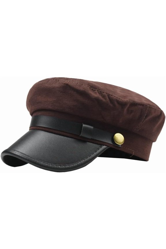 Beret Hats for Women Painter Hat Wide Brim Flat Top Trendy Newsboy Caps for Fall Winter
