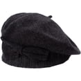 thumbnail image 1 of CoCoMangos Beret Hats for Women Winter Cap 1920s Chic Style Wool Bow Beanie French Artist Caps, 1 of 7