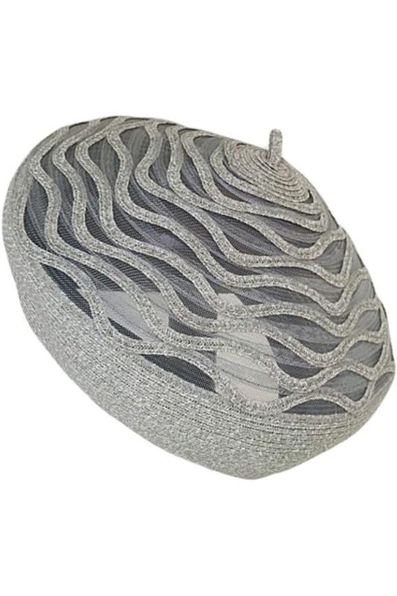 Berets for Women Japanese Style Summer Retro Mixed Color Straw Beret Mesh Breathable Painter Hat Fashion Straw Hat