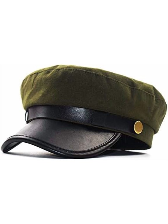Classic Chauffeur Hat for Men Women Unisex Captain Sailor Hat Newsboy Cap Costume Hats