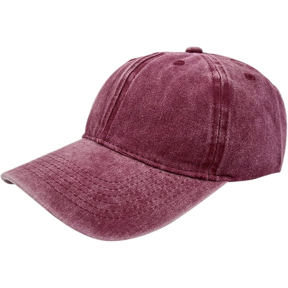 CoCoMangos Classic Washed Adjustable Trucker Hats for Men Women Low Profile Distressed Baseball Caps Retro Unconstructed Dad Hats