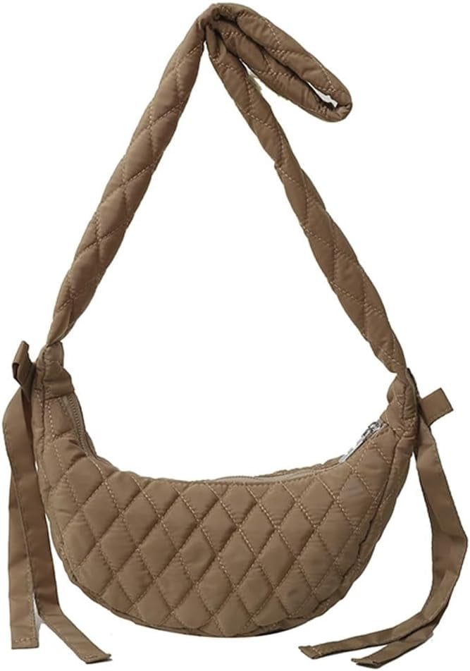 CoCoMangos Crescent Crossbody Bag Hobo Bag Shoulder Bag Purse Dumpling Bag Adjustable Strap for Women