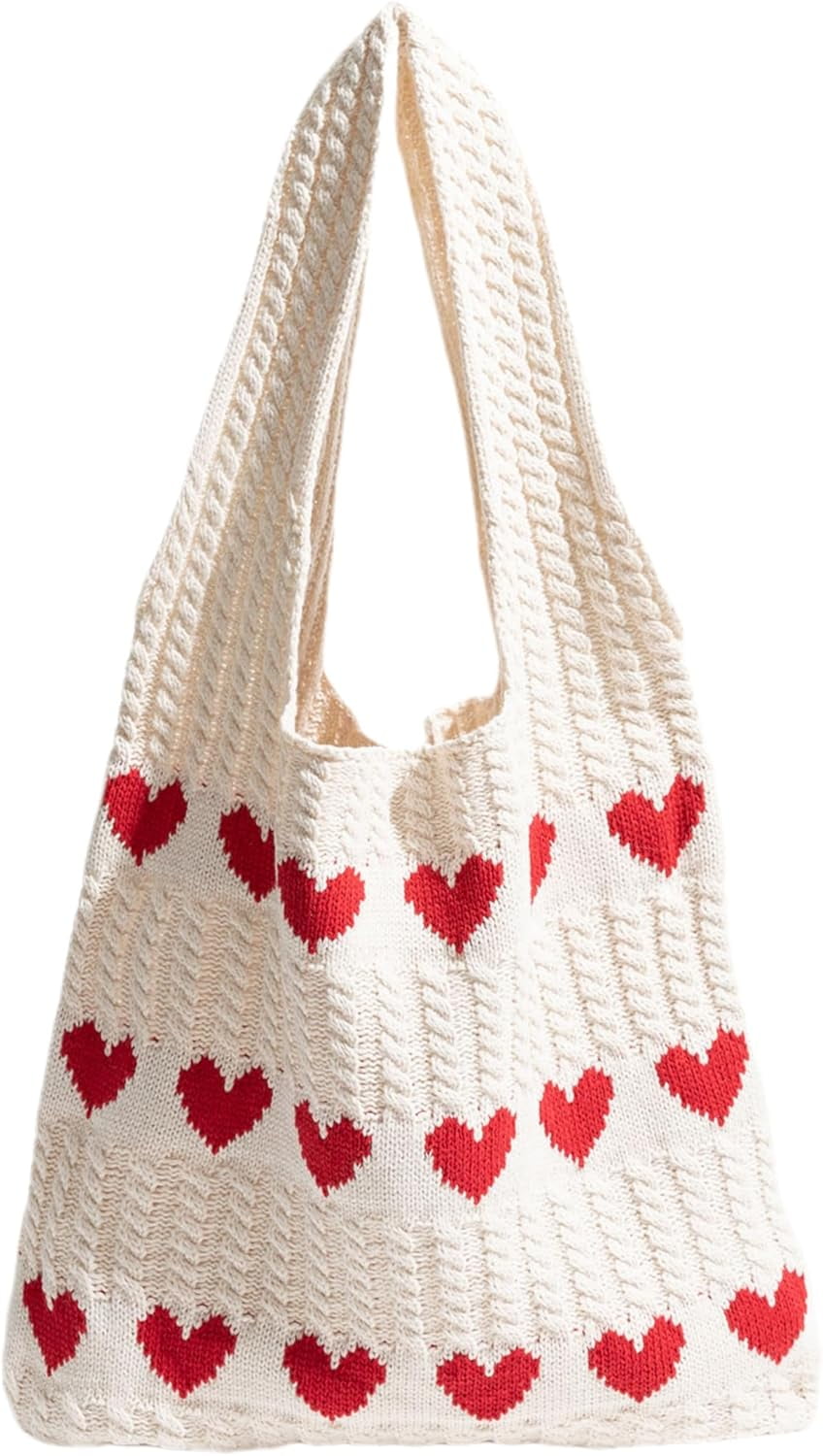 Cute Eyes Simple Portable Mesh Handbags