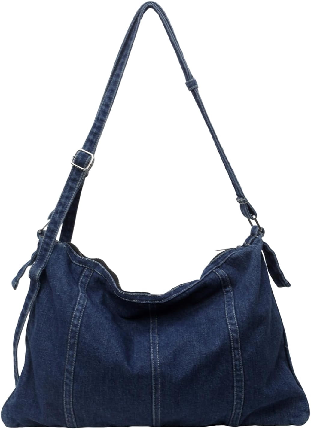 CoCoMangos Denim Purse, Denim Bags for Women Jean Purse Trendy Denim Crossbody Handbags