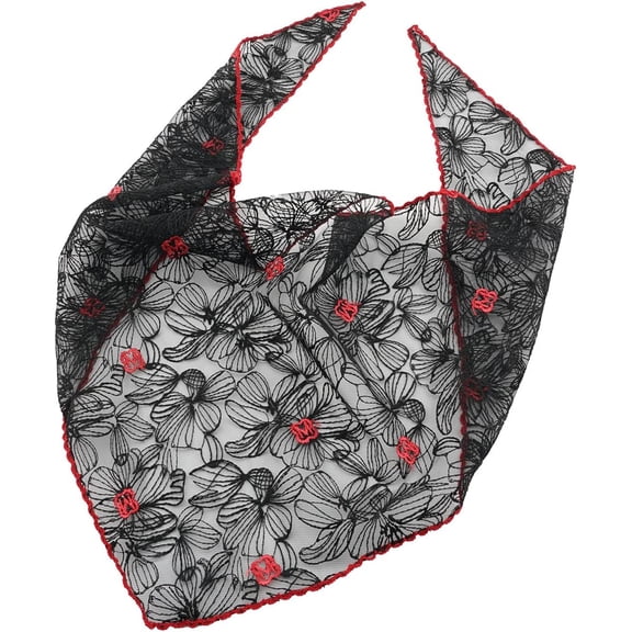 CoCoMangos Headband for Women, Gothic Black, Adult, Cotton Polyester Blend