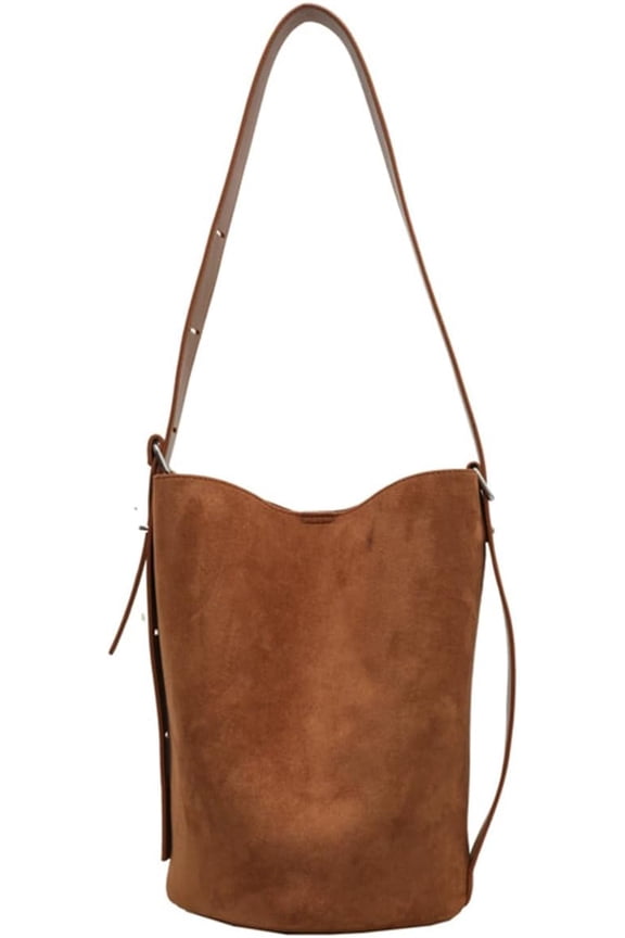 Hobo Bags for Women Vegan Leather Handbag Suede Hobo Bags Bucket Shoulder Bag Purse Tote Handbag Fashion Designer Bag