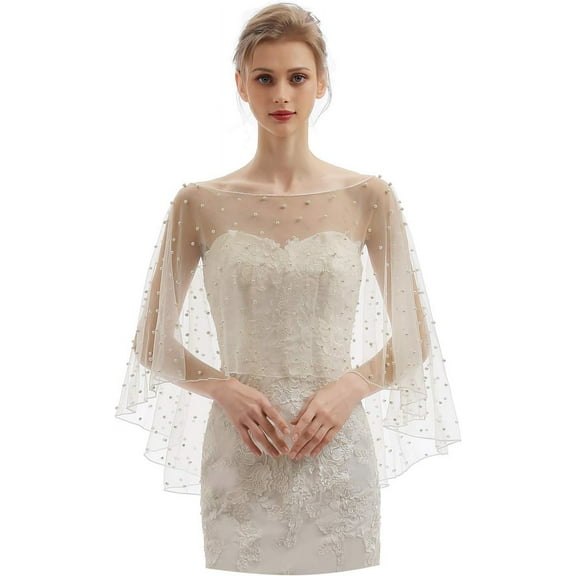 CoCoMangos House Womens Soft Tulle Bridal Scarf Evening Shawl Wedding Wraps CF40