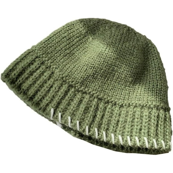 CoCoMangos Knit Beanies Y2k Cold-Proof Beanie Hats for Women Warm Fisherman Beanie Classic Bonnet Hat for Fall Winter Beret Cap