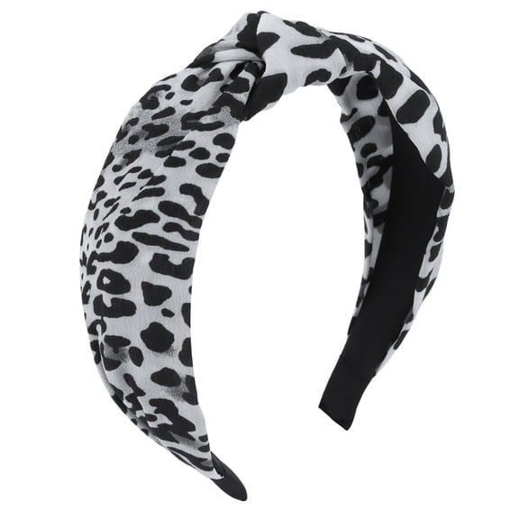 CoCoMangos Leopard Print Headband for Women Girls Wide Knotted Bow Headbands Leopard Print Headband Knotted Cheetah Print Hair Accessories