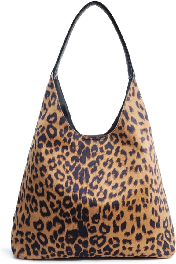 Leopard Tote Bag for Women - Magnetic Closure Hobo Handbag, Purse for Travel and Everyday