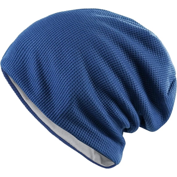 CoCoMangos Mens Slouchy Beanie Knit Skull Cap Oversized Warm Winter Hats Baggy Ski Cap Stretch Knit Sleeping Hat Daily Beanies