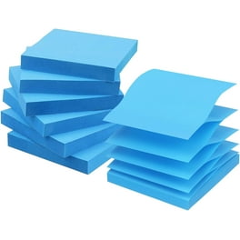 100% Recycled Notes, 3 x 3, Four Colors, 12 100-Sheet Pads