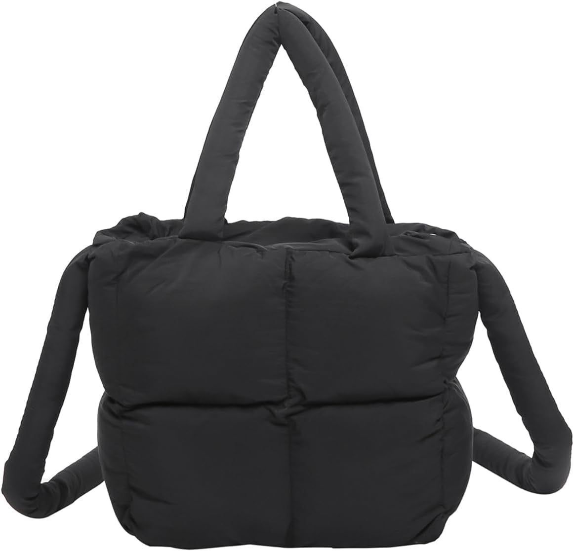 VONAL Women's Lightweight Puffer Crossbody Bag - Adjustable Strap Shoulder Purse For Travel