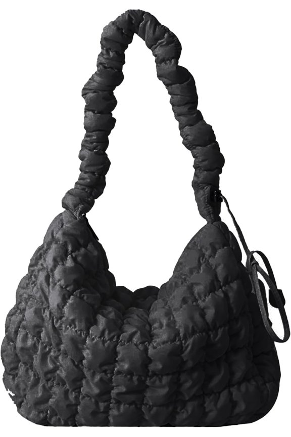 Puffer Tote Bag Women Quilted Padded Down Jacket Bag Soft Puffy Crossbody Bag Handbags Bubble Purse