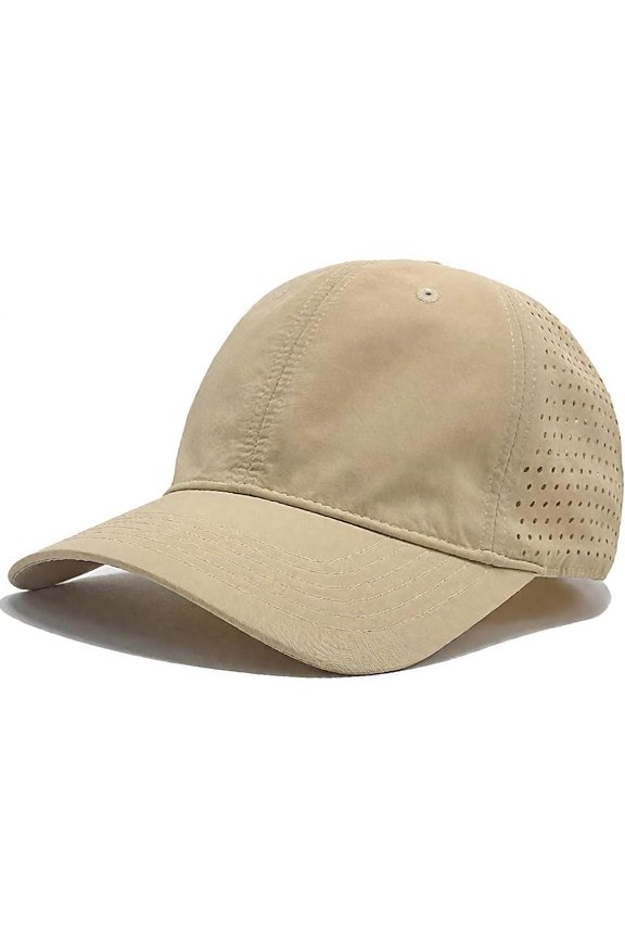 Quick Dry Baseball Cap for Men Women Adjustable Mesh Breathable UPF50+ Outdoor Sports Snapback Golf Cap