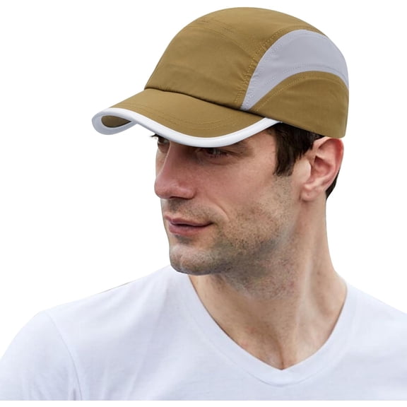 CoCoMangos Quick Dry Cap Short Brim Baseball Caps Waterproof Outdoor Sports Hat Unstructured Tucker Cap Breathable Summer Sun Cap