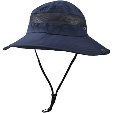 CoCoMangos Quick Dry Wide Brim Hiking Hats for Men UPF 50+ Packable Bucket Hats Summer UV Protection Beach Fishing Boonie Hat