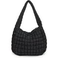 thumbnail image 1 of CoCoMangos Quilted Tote Bag, Large Lightweight Quilted Bag Puffer Tote Bag Trendy Puffy Purse Hobo Bags for Women, 1 of 7