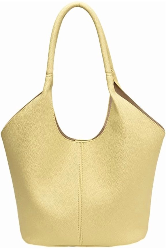 Shoulder Bag for Women Soft PU Leather Casual Trendy Handbags Tote Bag Purses For Everyday Use