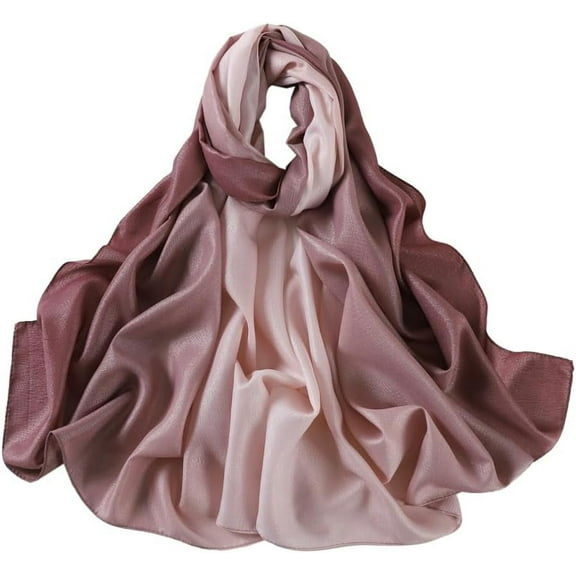 CoCoMangos Silk Elegant Scarf for Women Multicolor Fashion Scarf Scarves for Women Silk Pashmina Shawl Wraps Party