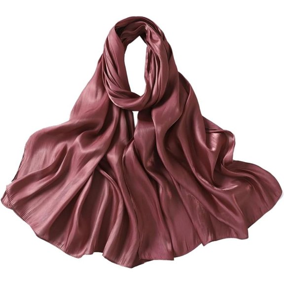 CoCoMangos Silk Elegant Scarf for Women Silk Fashion Scarf Scarves Lightweight Pashmina Shawl Wraps Party Bridal Wedding