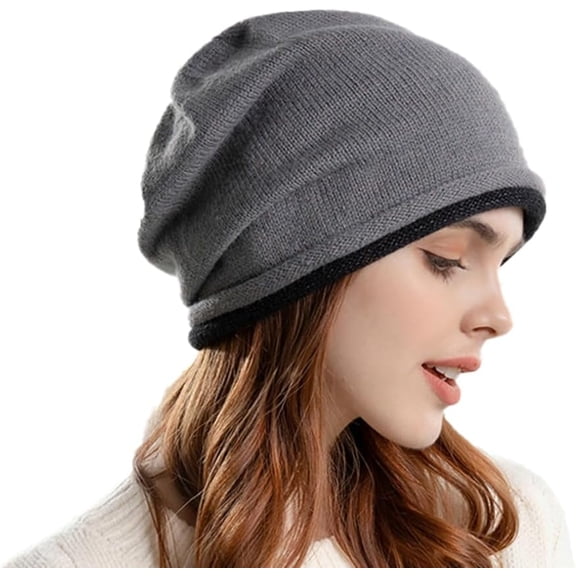 CoCoMangos Slouchy Beanie Hat for Women Ladies Warm Skull Cap Knitted Winter Hat Bucket Hat Ski Cap Cold Hat for Fall Winter Outdoor