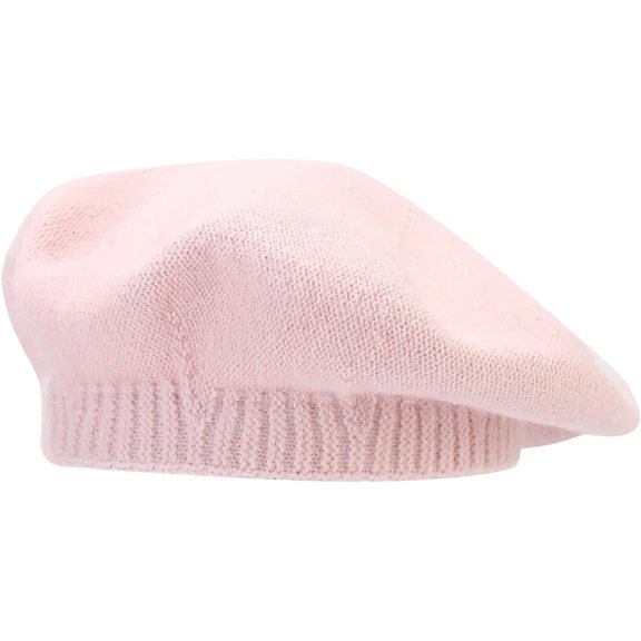 CoCoMangos Slouchy French Beret Hats for Women Lightweight Crochet Knitted Style Beanie Hats Winter Warm Artist Painters Cap