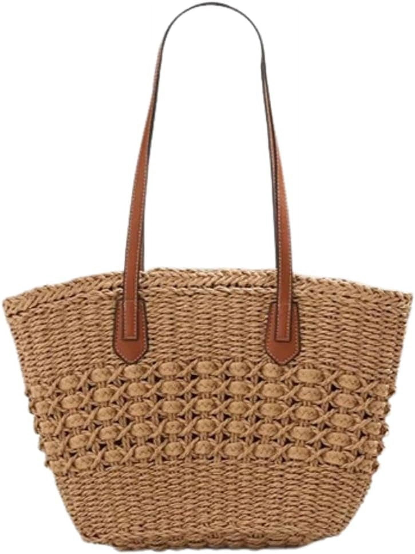 Beach Bags For Women Vacation Gustave Women Straw Woven Beach Bag