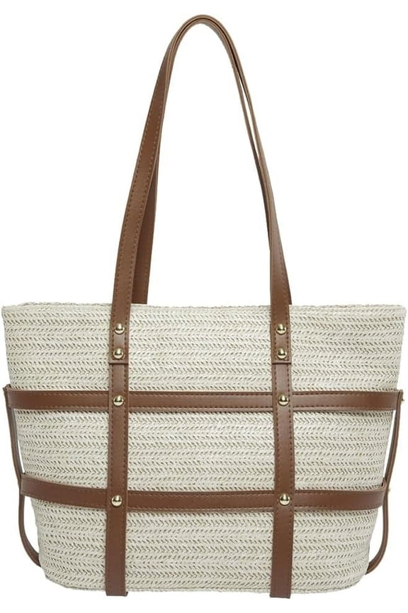 Straw Tote Bag for Women Woven Carryall Bag Large Hobo Bag Handmade Beach Bag Shoulder Bag Summer Holiday Travel