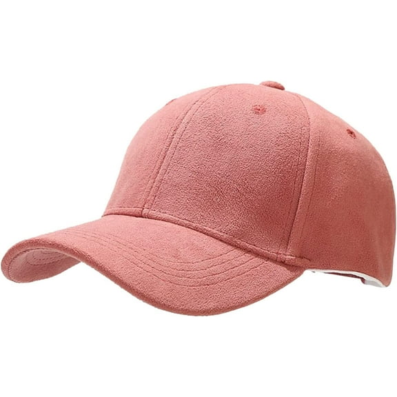 CoCoMangos Suede Baseball Caps for Women Classic Adjustable Plain Running Dad Hats Stylish Unconstructed Low Profile Trucker Hat