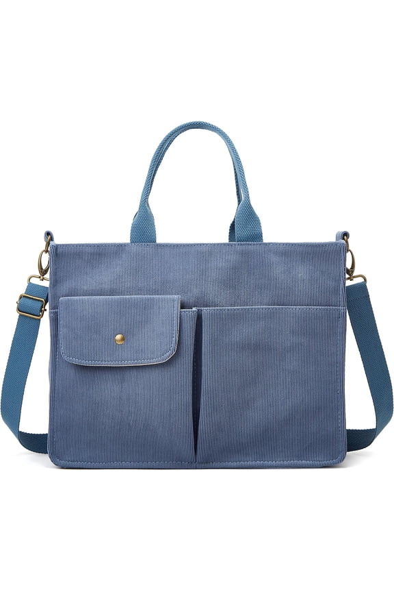 Tote Bag for Women Corduroy Shoulder Bag Handbag Casual Tote Purse Corduroy Large Capacity Tote Bag Crossbody Bag Handbag