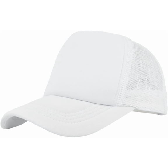 CoCoMangos Unisex Patchwork Mesh Back Baseball Caps Adjustable Snap Unstructured Trucker Hats Breathable Sports Tennis Golf Caps