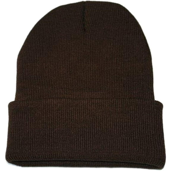 CoCoMangos Unisex Winter Solid Color Hats Knit Slouchy Beanie Hats Soft Skull Stocking Cuffed Cap Warm Ski Hats for Men Women
