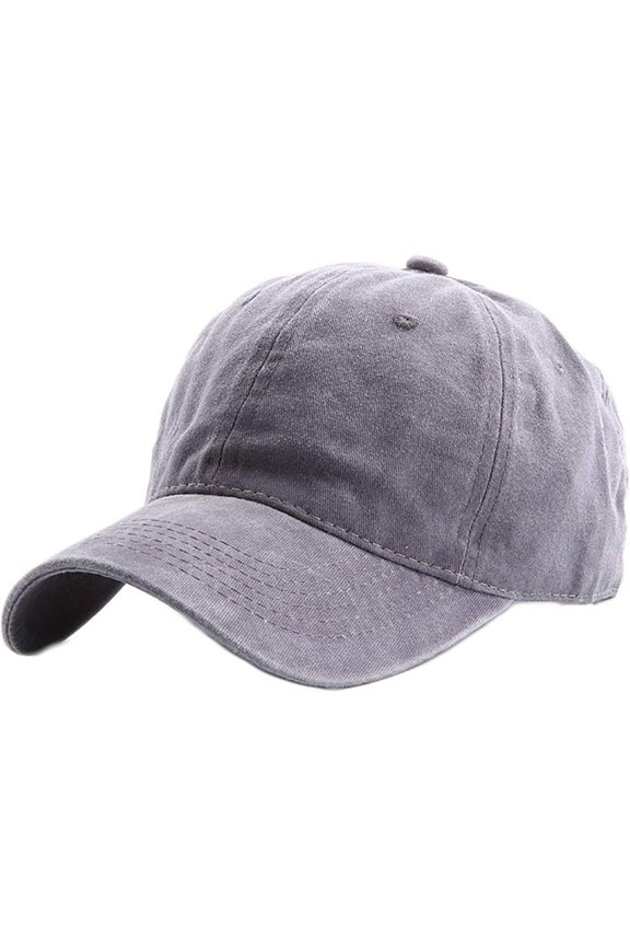 Vintage Cotton Washed Distressed Hats Low Profile Dad Hat Adjustable Classic Polo Style Baseball Cap