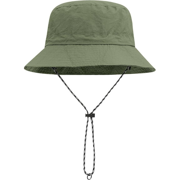 CoCoMangos Waterproof Bucket Hat Unisex Packable Rain Hat UV Protection Beach Sun Hat Quick Dry Fishing Safari Boonie Hat