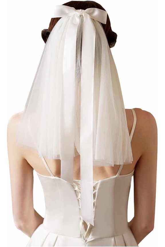 Wely Bachelorette Party Bridal Veil,Headband Decorations, Bride To Be Gift, Wedding