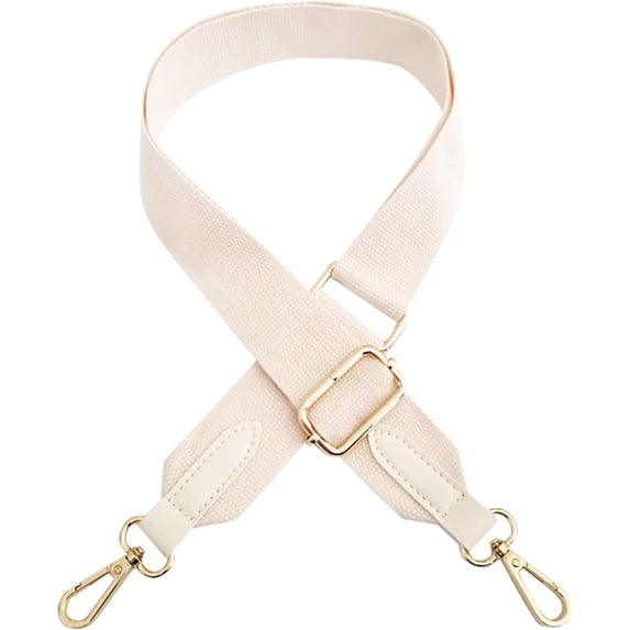 CoCoMangos Wide Purse Strap Adjustable Canvas Replacement Crossbody Handbag Shoulder Bag Strap