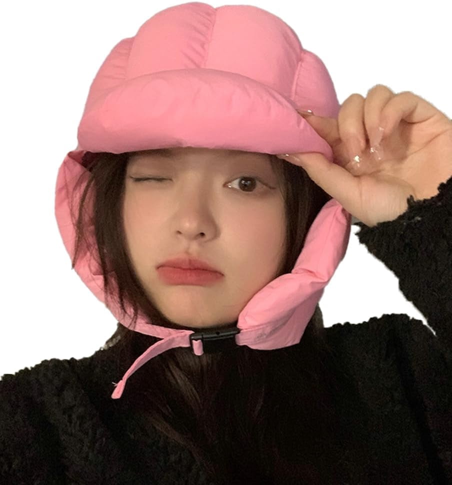 CoCoMangos Winter Balaclava Hood Ski Caps Outdoor Thickened Cold and Warm Beanie Hats Cycling Windproof Lei Feng Hat