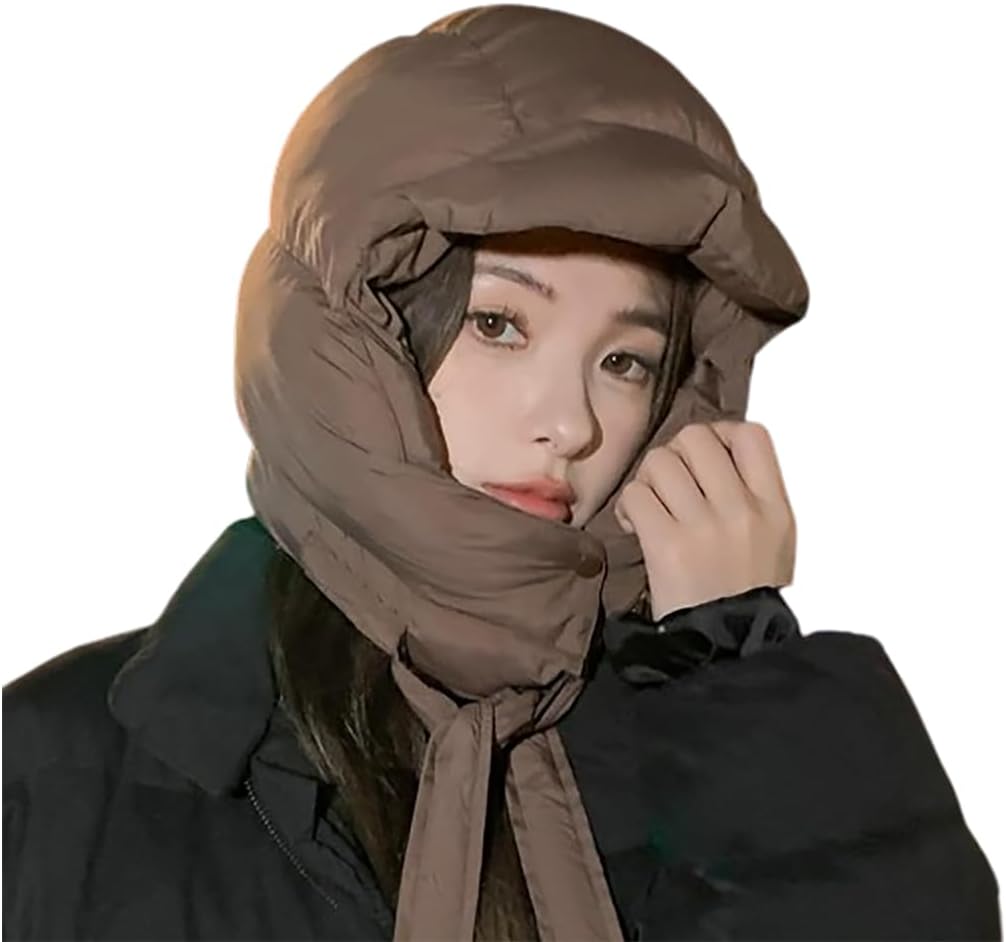 CoCoMangos Winter Balaclava Hood Ski Caps Outdoor Thickened Cold and Warm Beanie Hats Cycling Windproof Lei Feng Hat